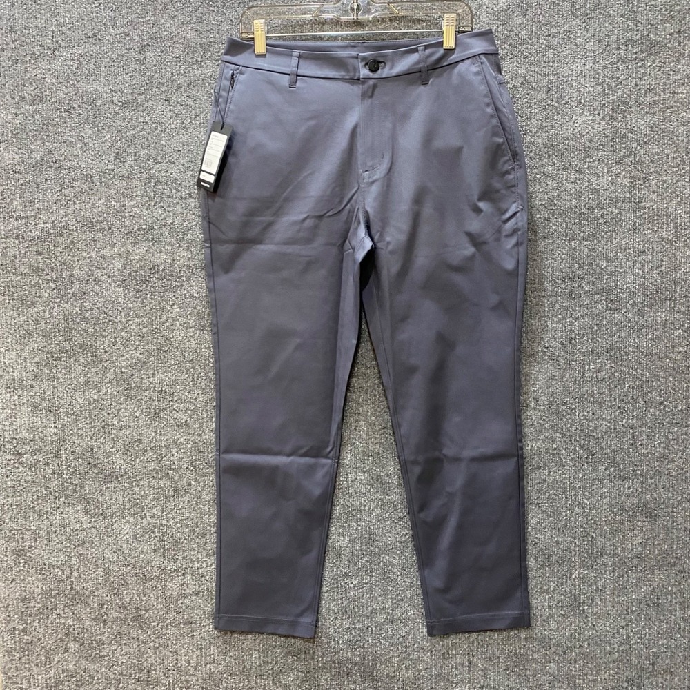 Public Rec VIP Chinos Mens 31x28 Slate Gray Technical Performance Pants WKDYCHST